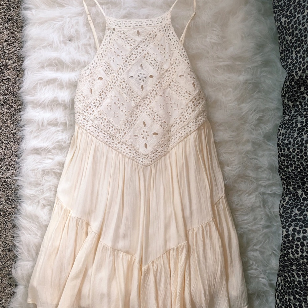 Cream dress